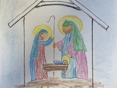 Image of Alfie S's Christmas Card Design